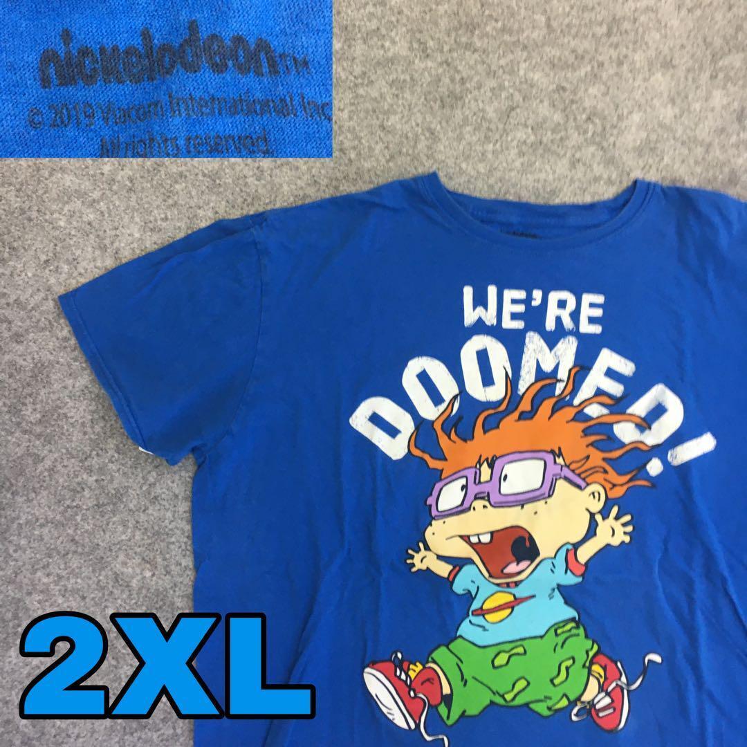 K1429 Nickelodeon Old Clothes Printed T-Shirt Anime