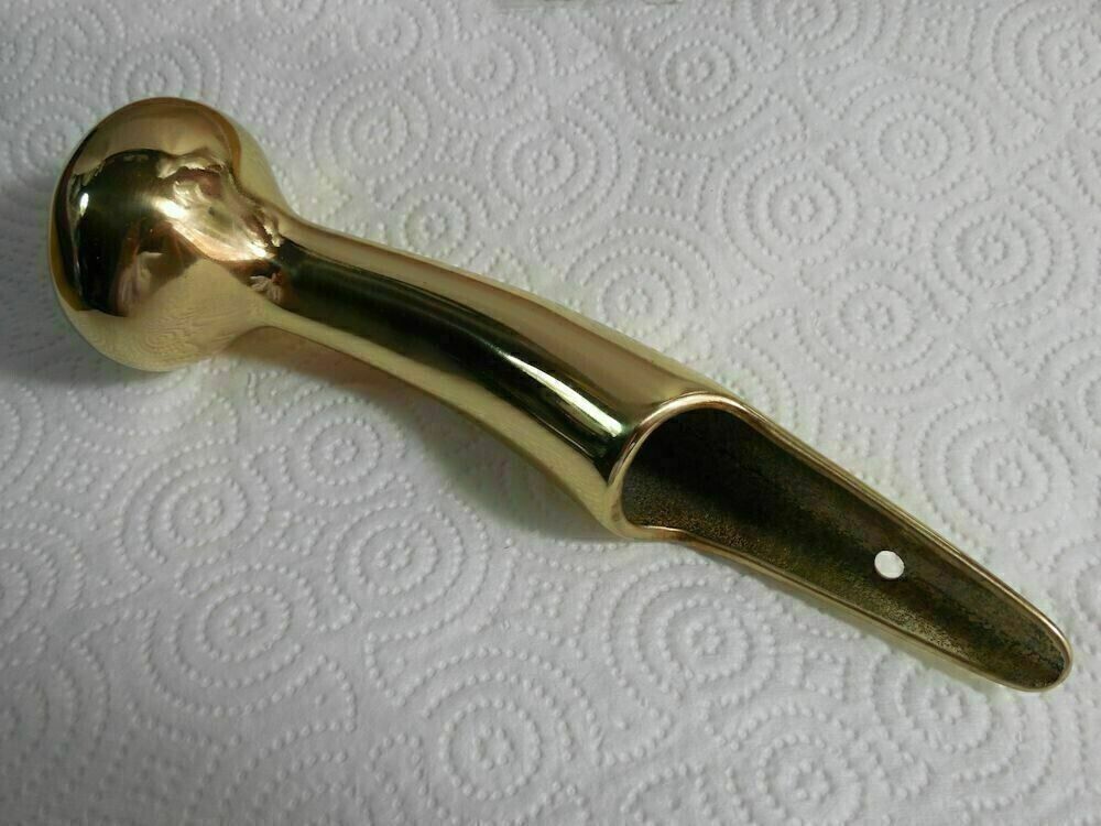 HAMES KNOBS long Walking Sticks, SOLID BRASS Cane Tops (only brass handle) item