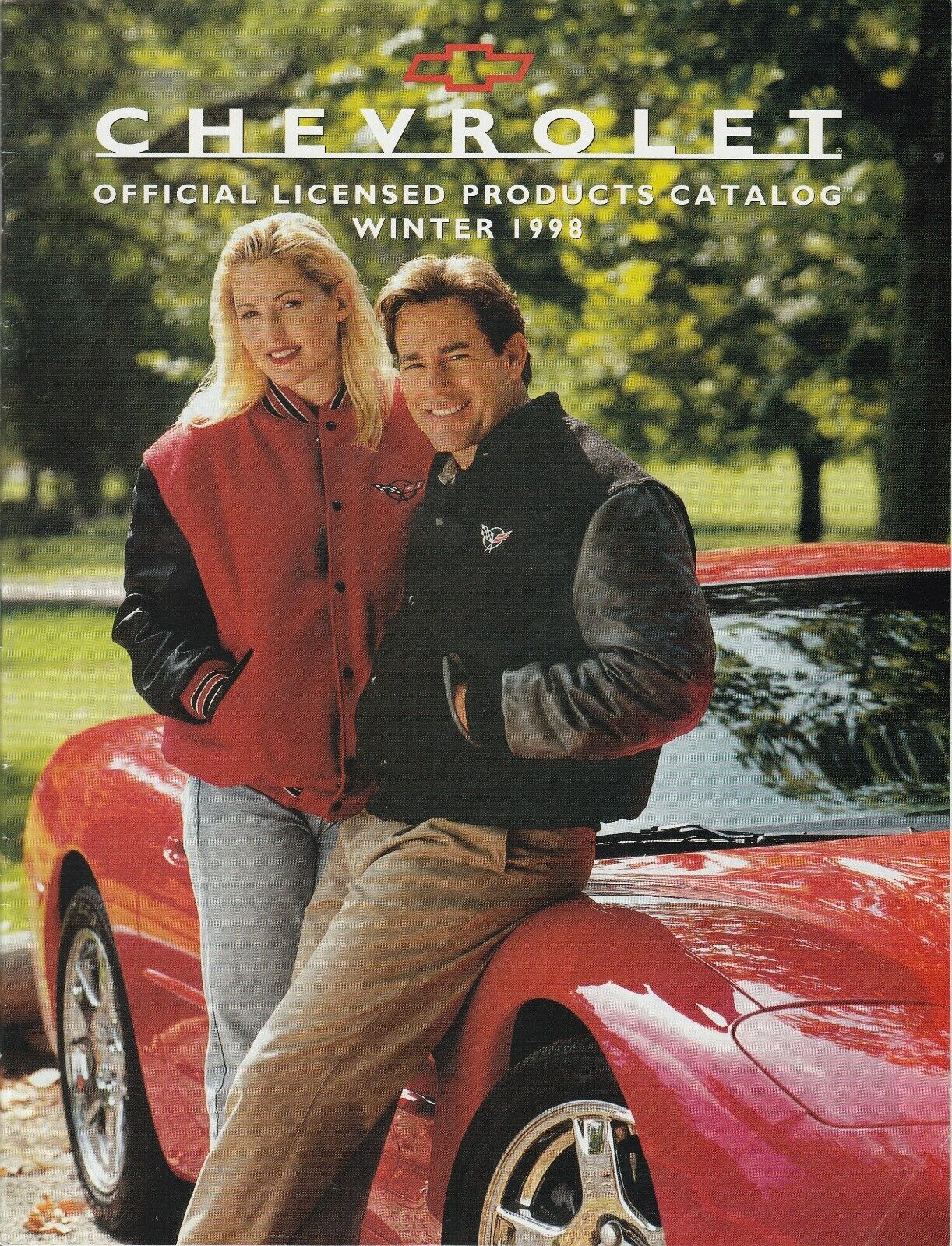 1998 Chevrolet Officially Licensed Products Catalog Winter 52 pages