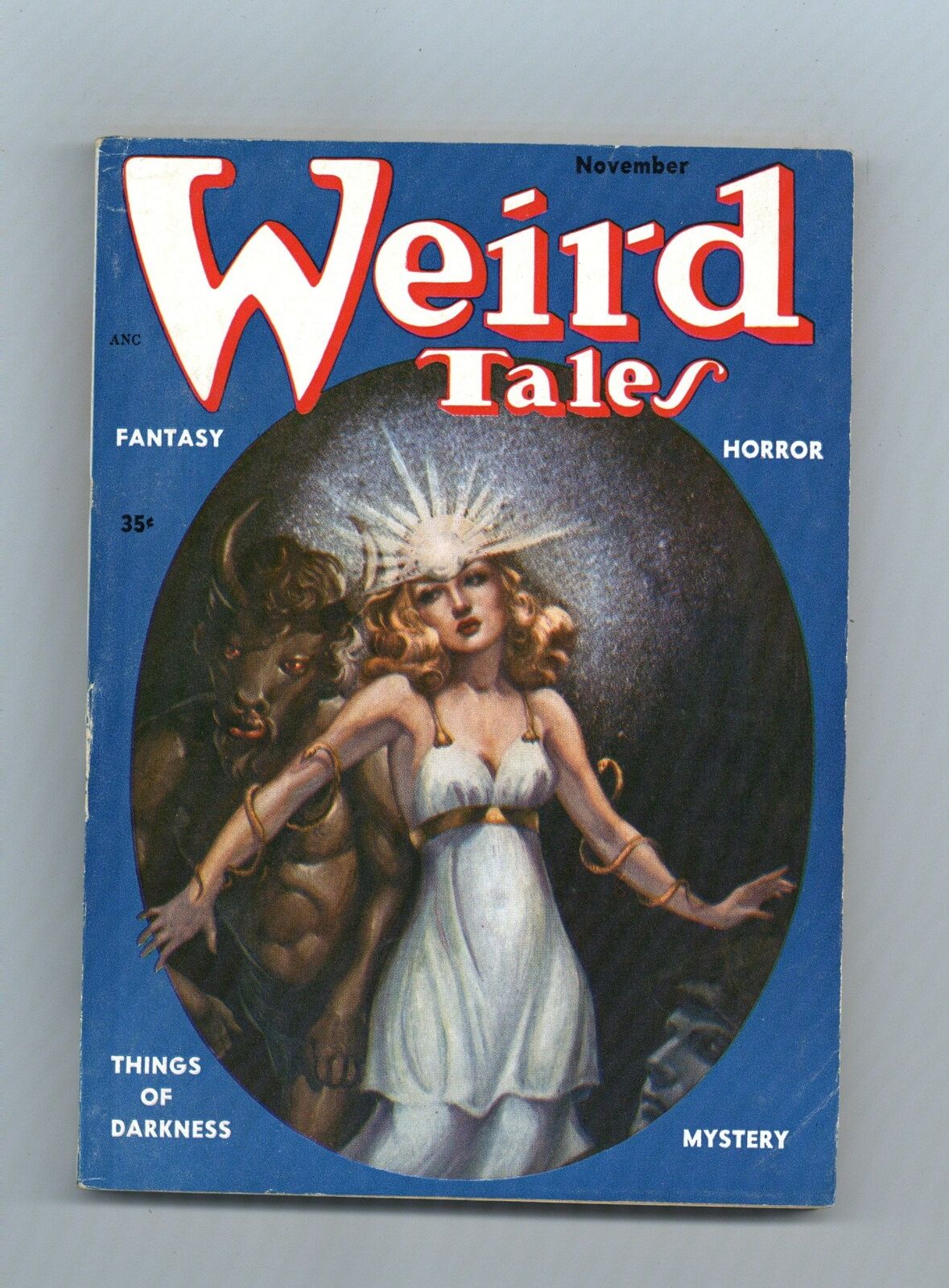 Weird Tales Pulp 1st Series Nov 1953 Vol. 45 #5 VF