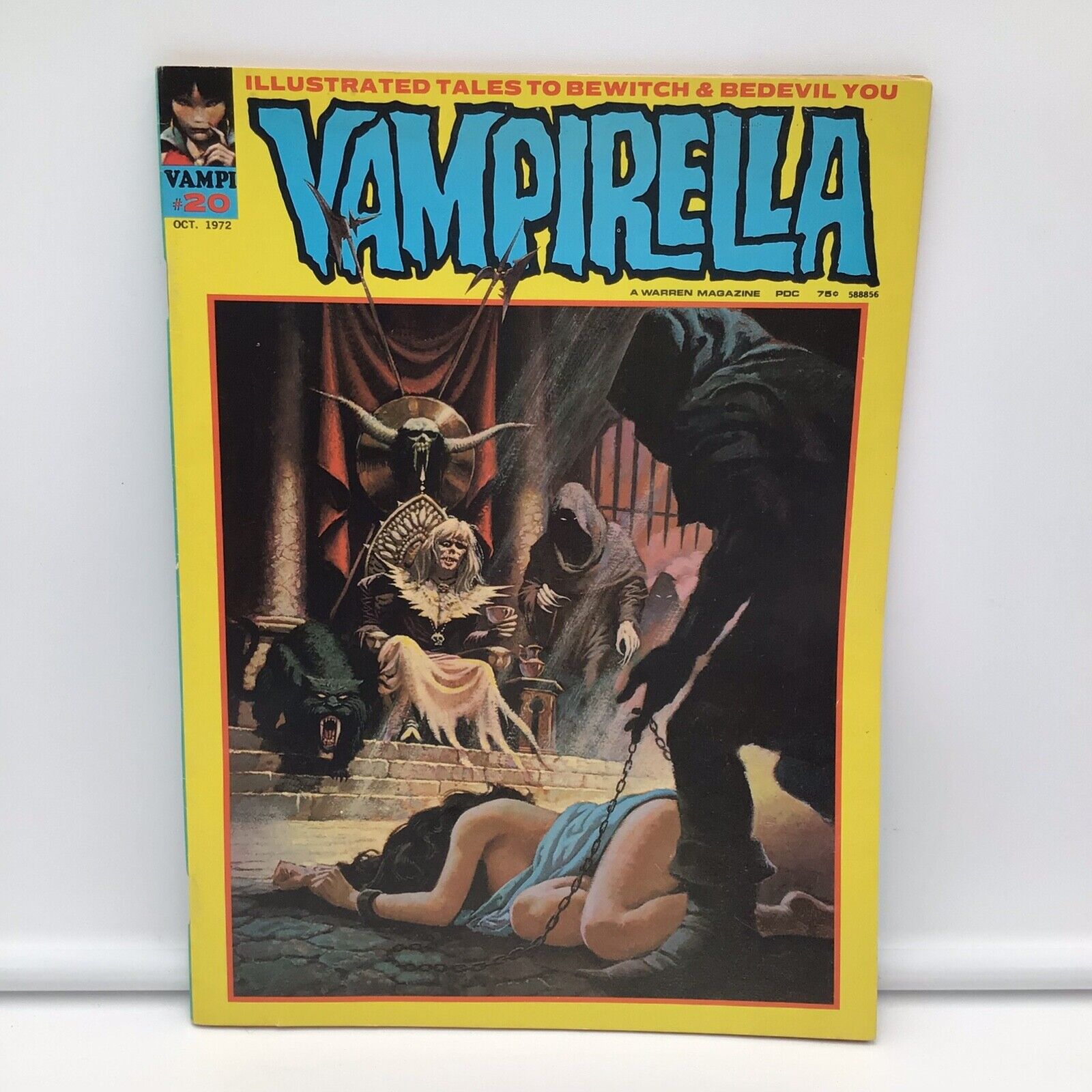 Vintage/Antique Vampirella Warren Magazine #20 From Oct. 1972