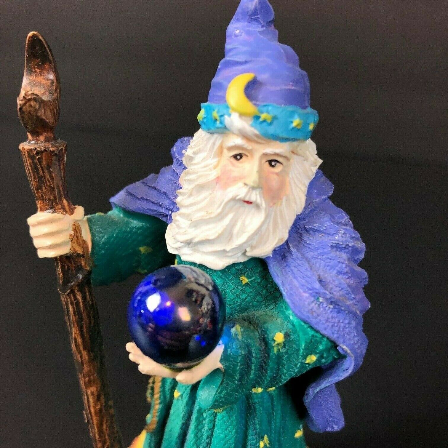 Russ Berrie & Co Wizard Figurine The Fantasy Of GlenWillow Item #13867 Magic
