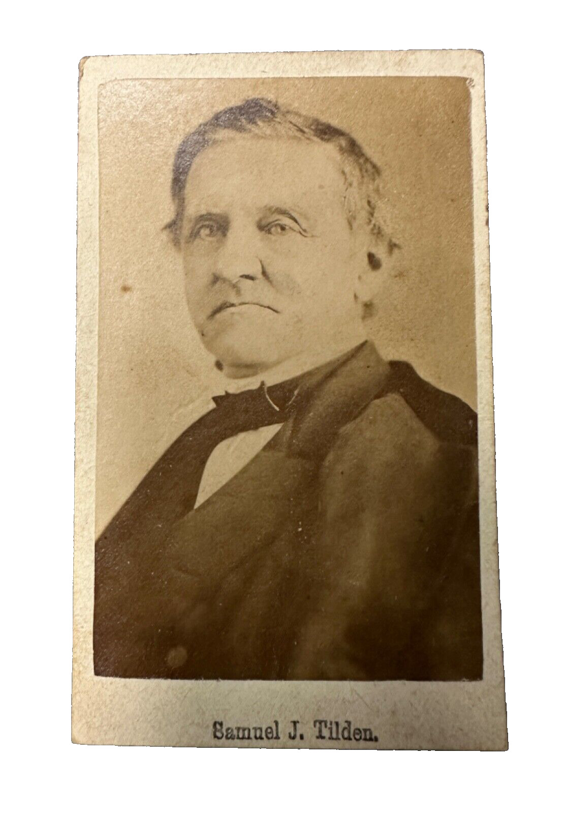 Samuel J Tilden  Photo CDV Portrait Circa 1876