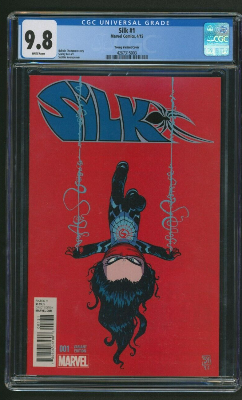 Silk #1 Skottie Young Variant Cover CGC 9.8 Marvel Comics 2015