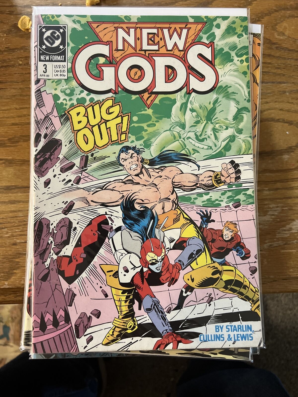 Jim Stalin’s 1989 New Gods Nearly Complete Run. Nm-/Vf/Vf- In Excellent Cndition