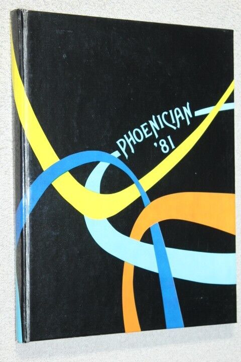 1981 Westmont Hilltop High School Yearbook Johnstown Pennsylvania PA Phoenician