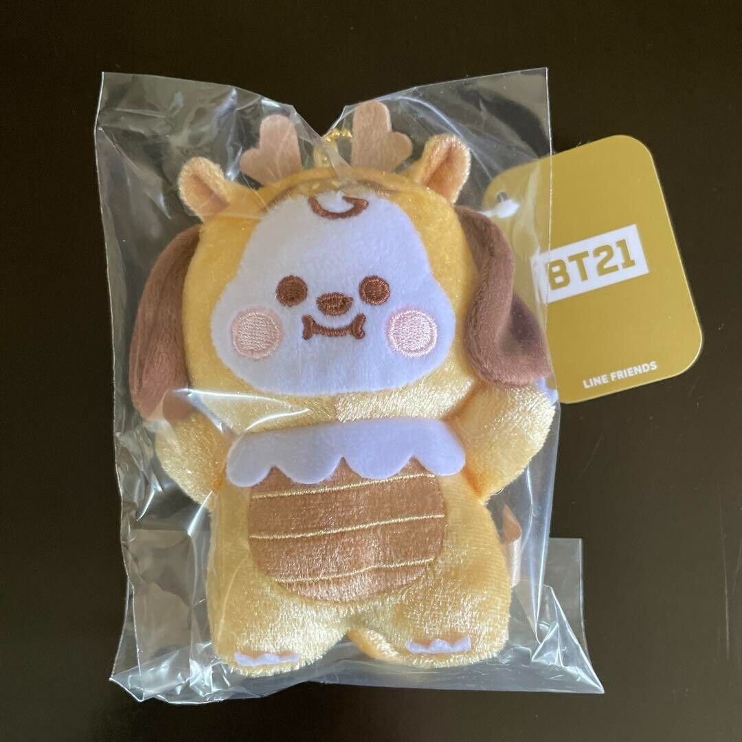 BTS BT21 Dragon Gold Color ver Plush Doll Mascot CHIMMY Line Friends 2024 New