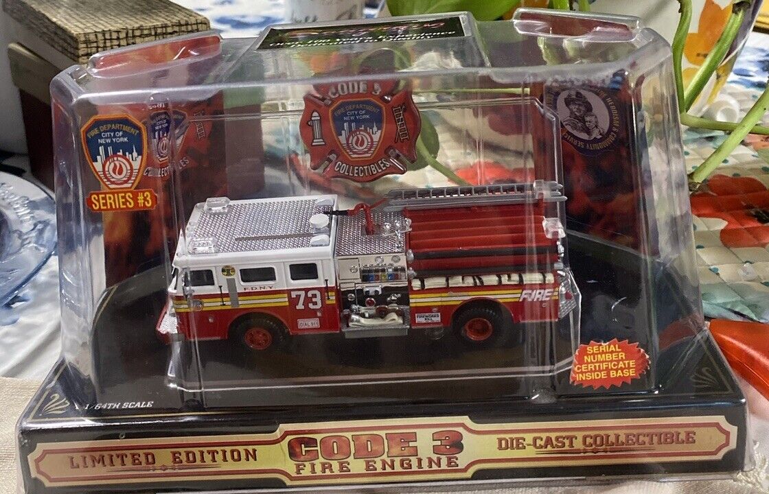 code 3 collectibles FDNY Engine 73