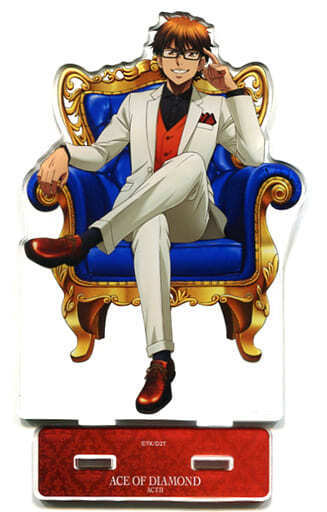 Acrylic Stand Kazuya Miyuki Original Illustration Throne Ver. Big Ace Of Diamond