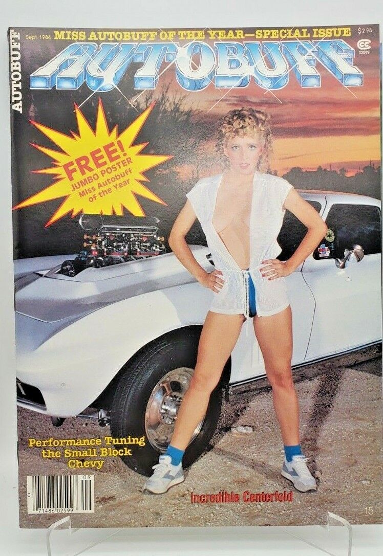 Autobuff Magazine September 1984 Special Issue Miss Autobuff of the Year POSTER