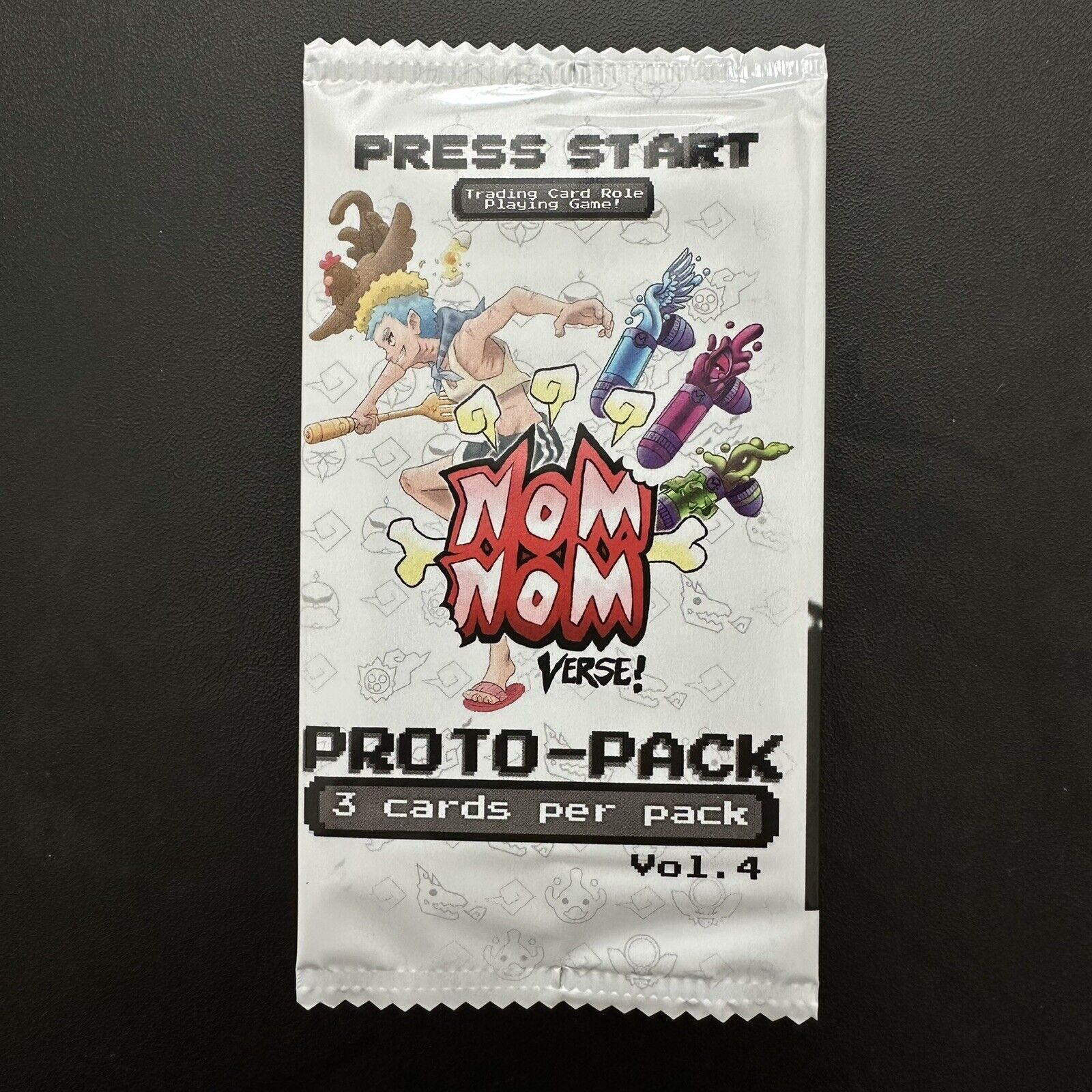 NomNom Verse PROTO-PACK Volume 4 1st ED Sample Cards - Nom Nom Verse TCG Pack