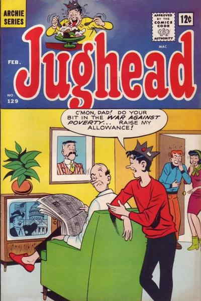 Jughead (Vol. 1) #129 FN; Archie | War On Poverty cover - we combine shipping