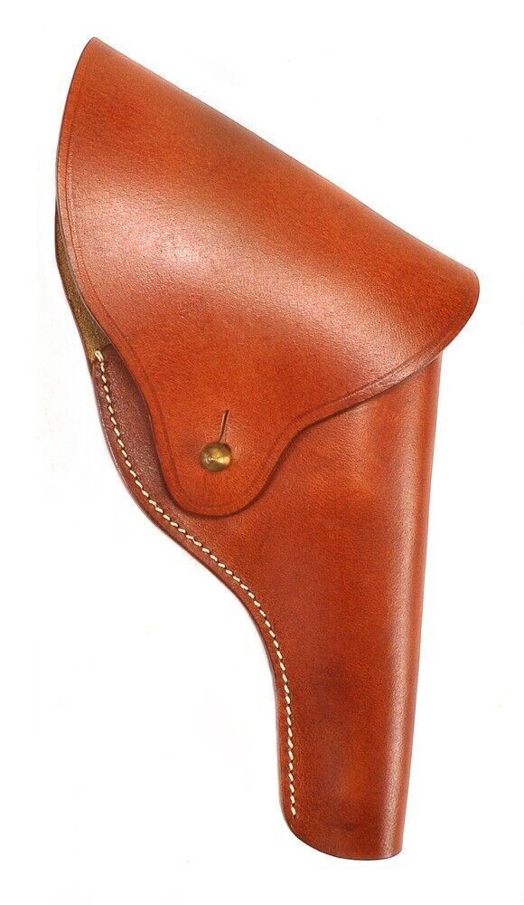 US Smith & Wesson Victory Model Revolver Holster Full Flap in Brown