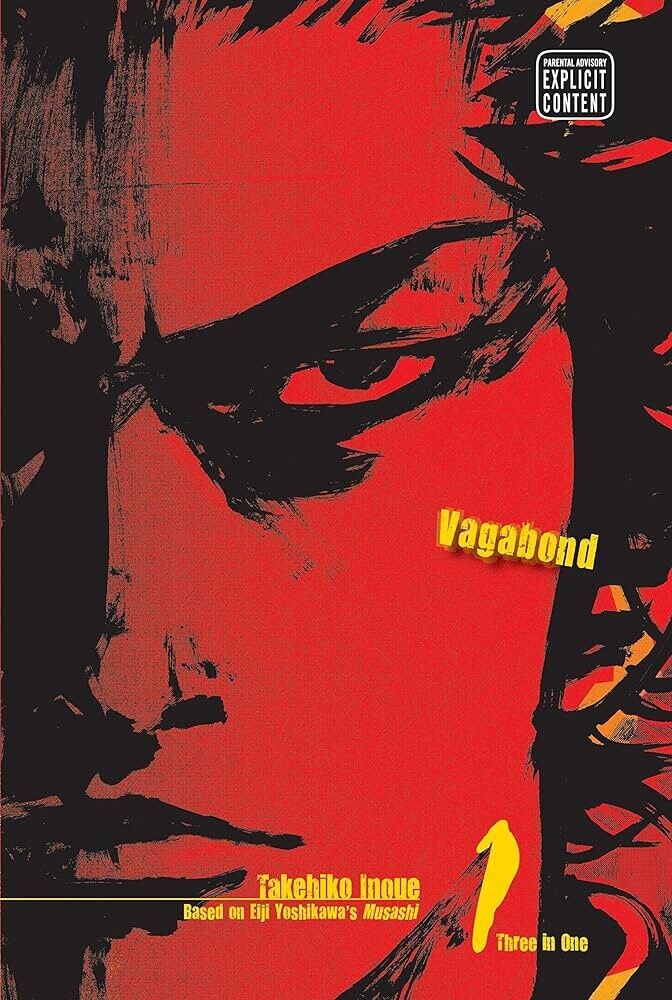 Vagabond 3-in-1 Volume 1 Viz Media Manga Takehiko Inoue Musashi