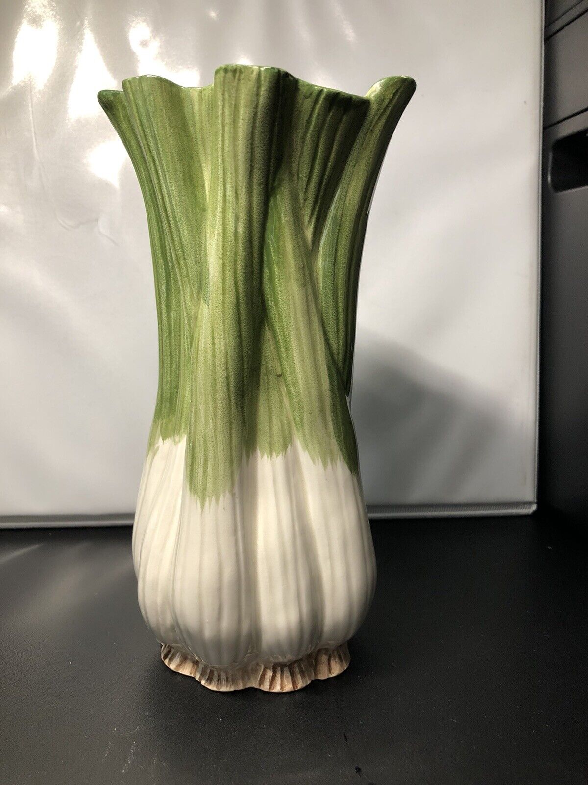 Fritz And Floyd 7” Celery vase.  1988