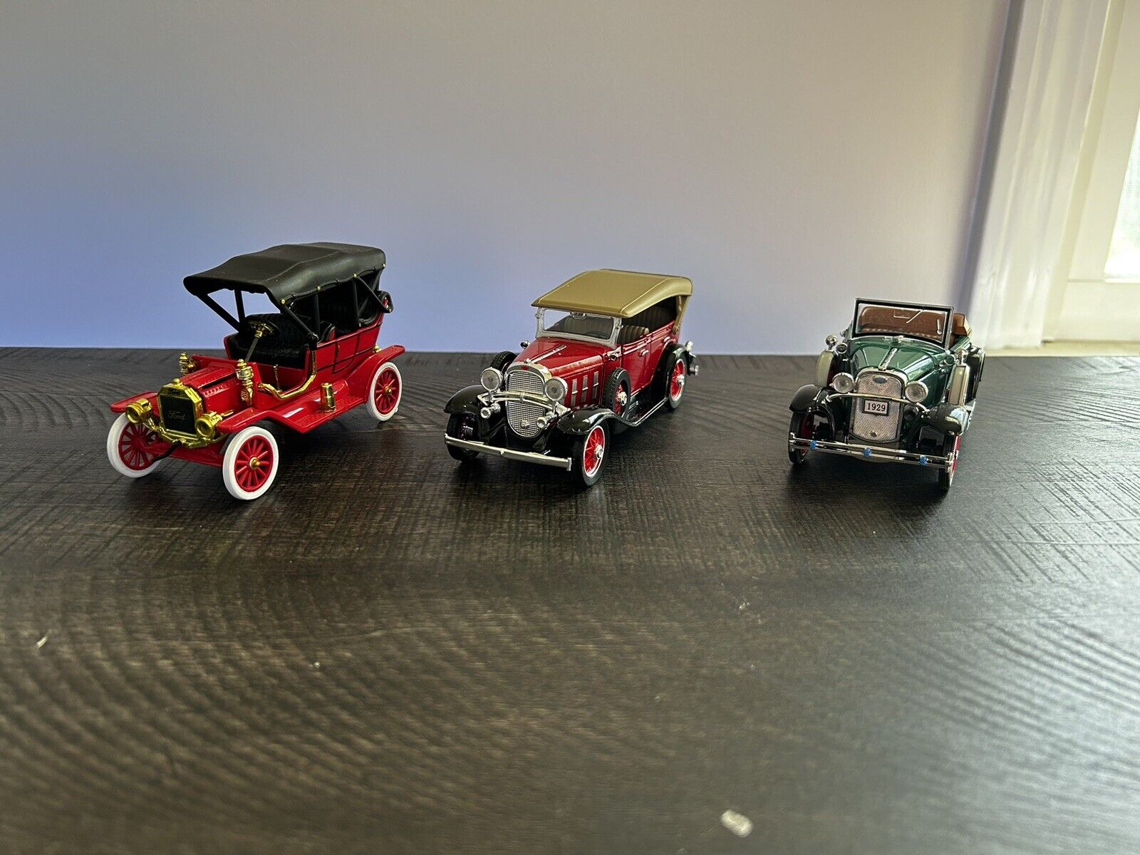 VINTAGE 1929 Ford Roadster, 1932 Confederate Series, 1909 Ford Model T MODEL CAR