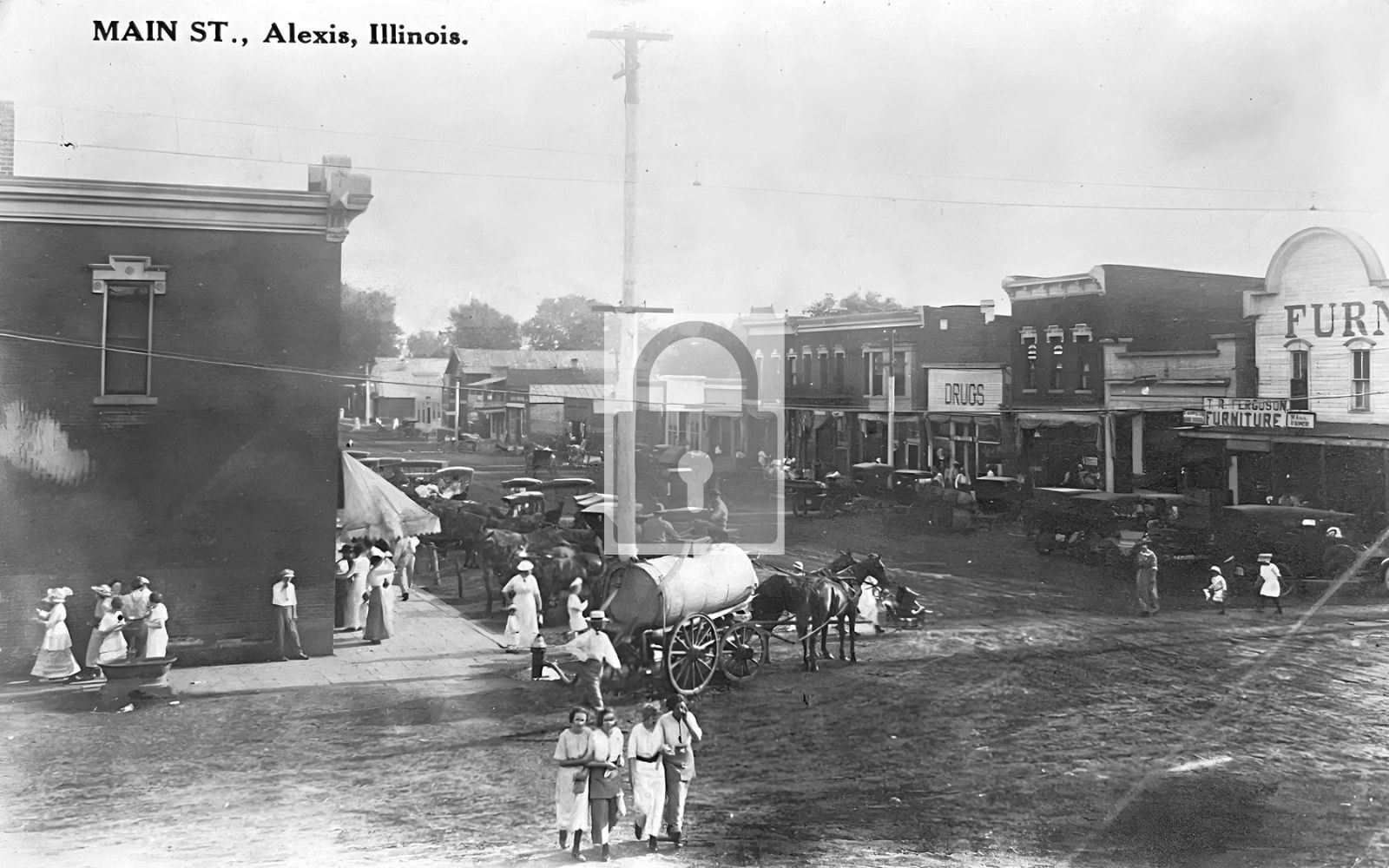 Main Street View Alexis Illinois IL