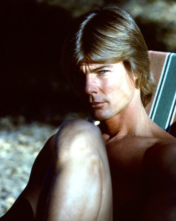Jan Michael Vincent moody young pose early 1970's bare chest 24x36 Poster