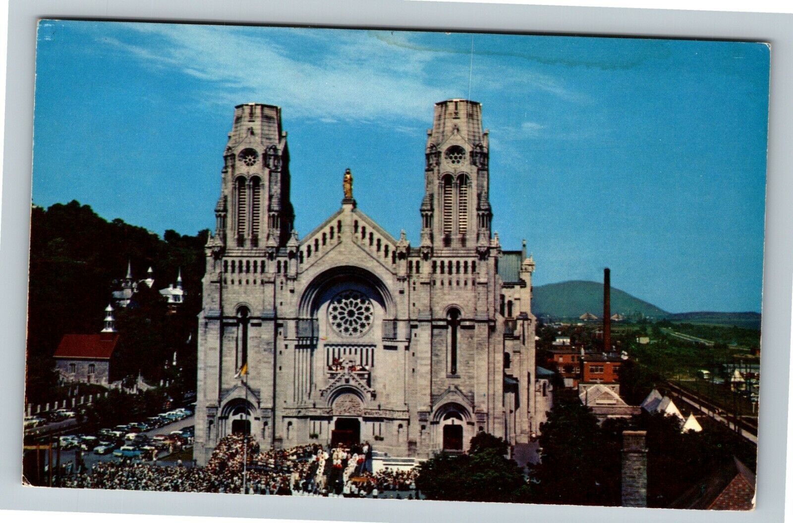 Canada, The Basilica, Vintage Postcard