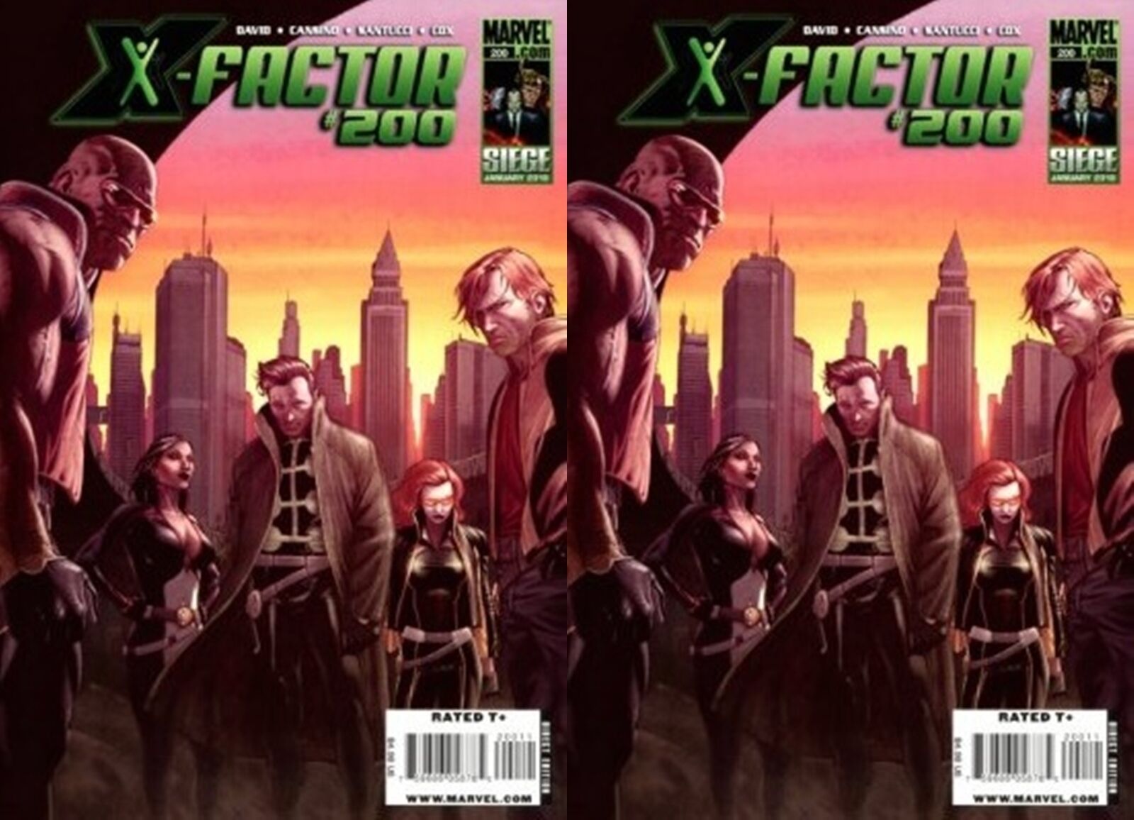 X-Factor #200 Volume 1 (1986-1998, 2010-2013) Marvel Comics - 2 Comics