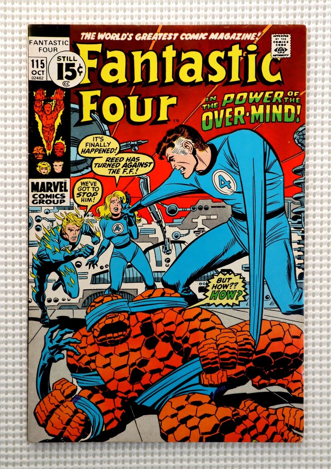 MID-HIGH GRADE 1970 Fantastic Four 115 Marvel Comics: Bronze Age/15 cent cover