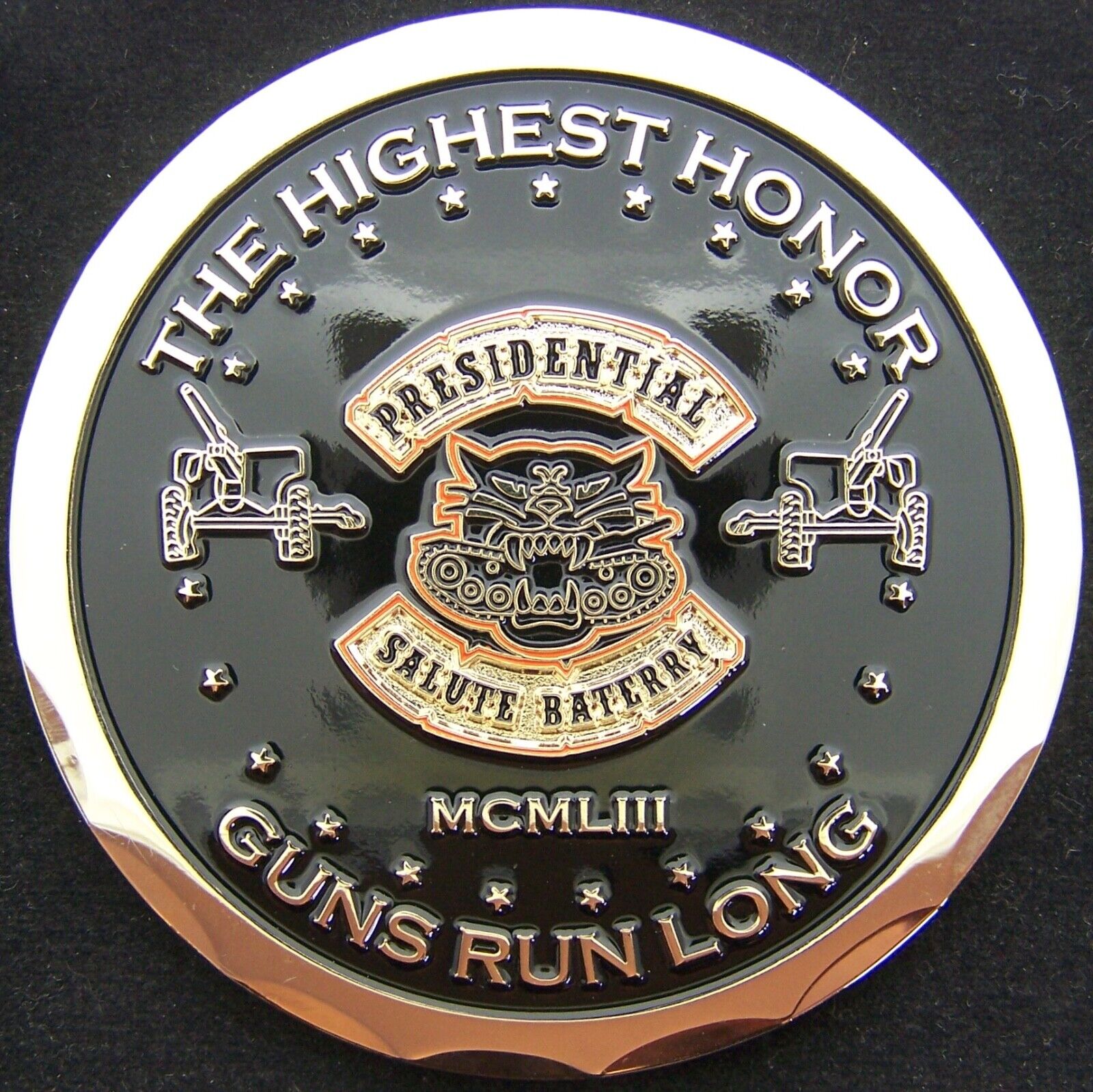 The Old Guard Presidential Salute Battery Serialized Challenge Coin