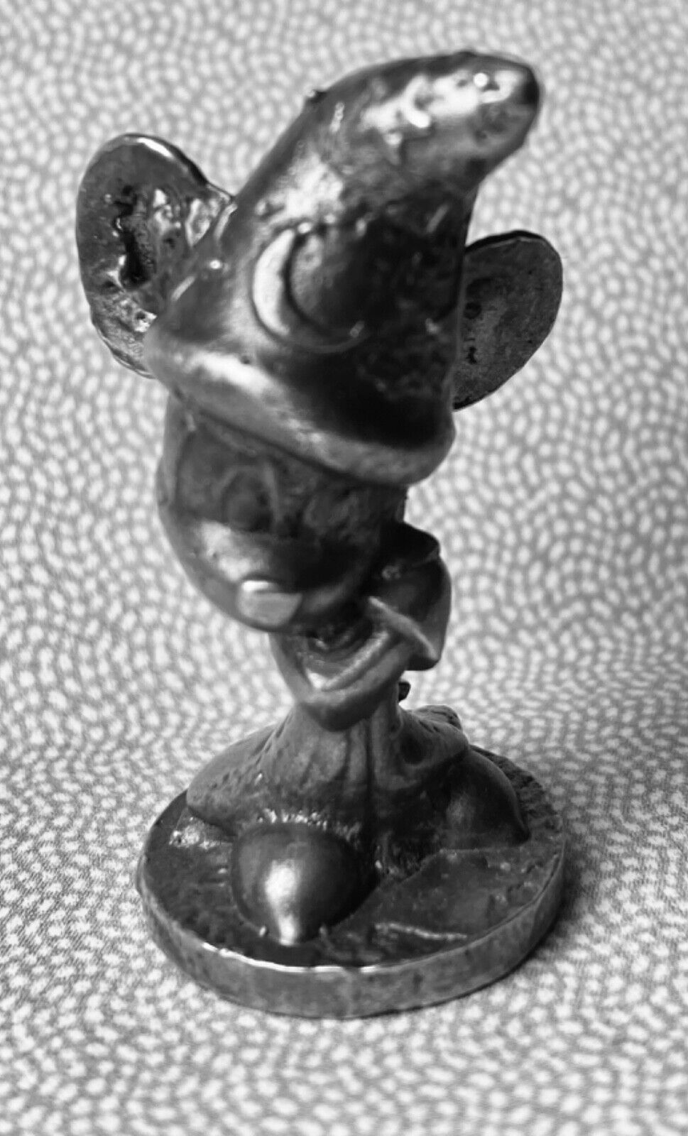 Early SOLID .999 SILVER Disney Mickey Sorcerer’s Apprentice figurine Scarce