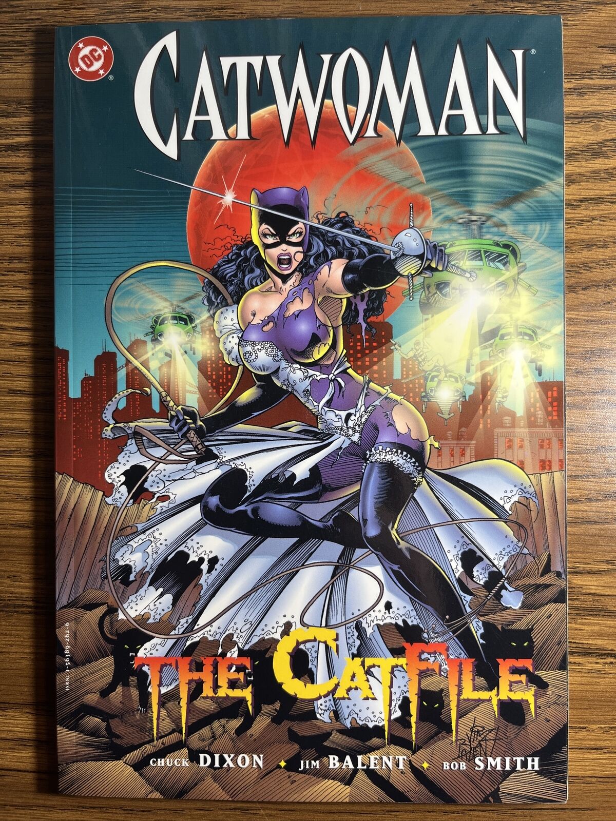 CATWOMAN THE CATFILE TPB NM GORGEOUS JIM BALENT COVER DC COMICS 1996