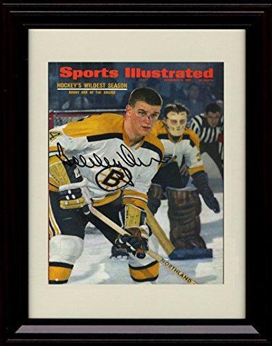 16x20 Framed Bobby Orr SI Autograph Promo Print - Boston Bruins - 12/11/67
