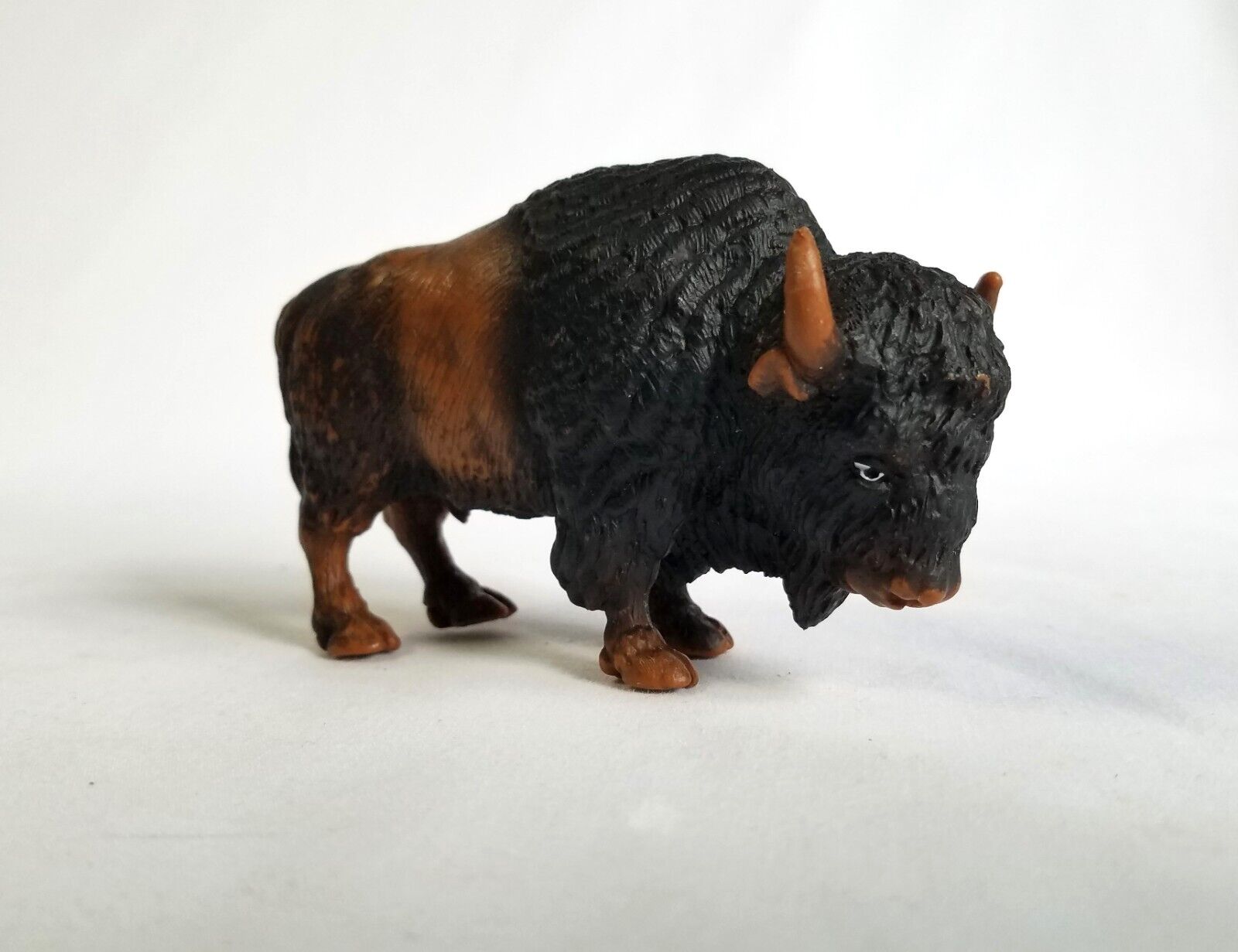 Vintage Schleich Animal Figure PVC Buffalo Bison Figure