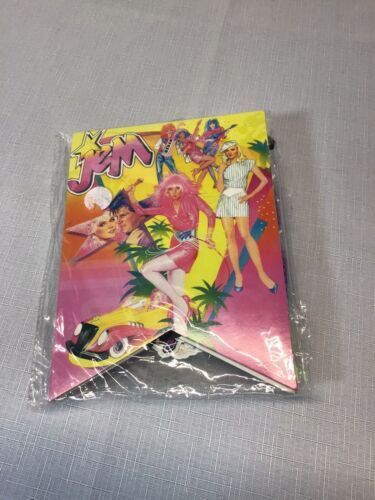 Vintage Jem And The Holograms Birthday Party Decorations New In Package Rare