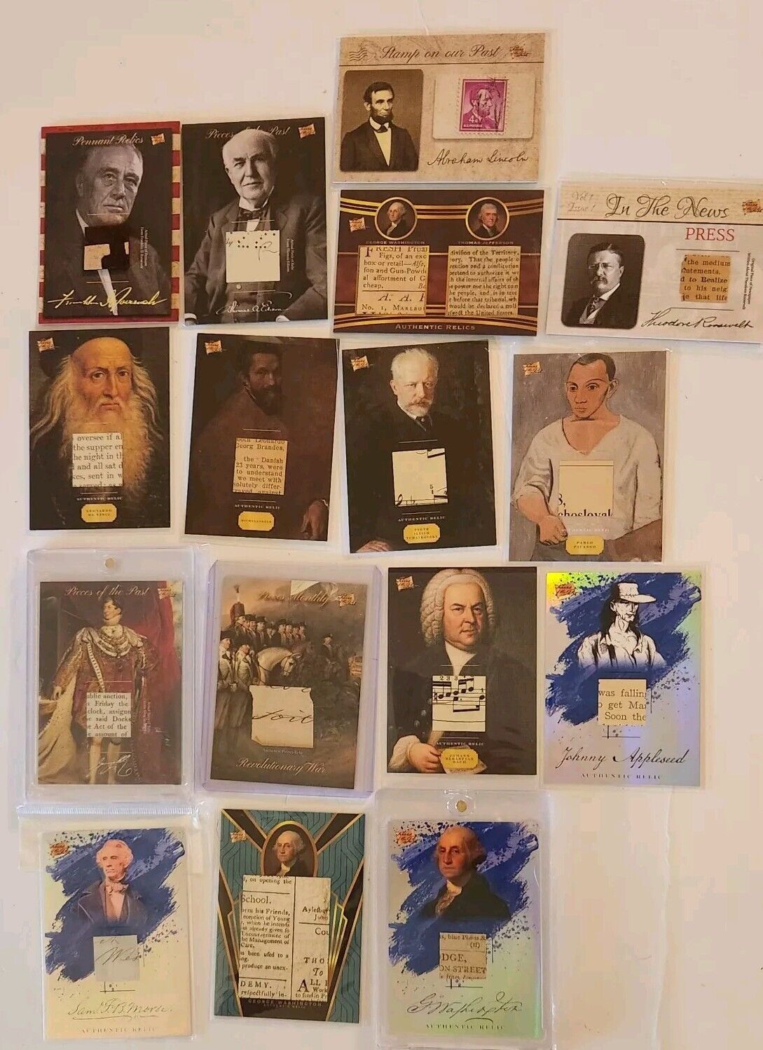 16 2023 Pieces Of The Past Single Cards. See Description Of Cards Fresh From Pks