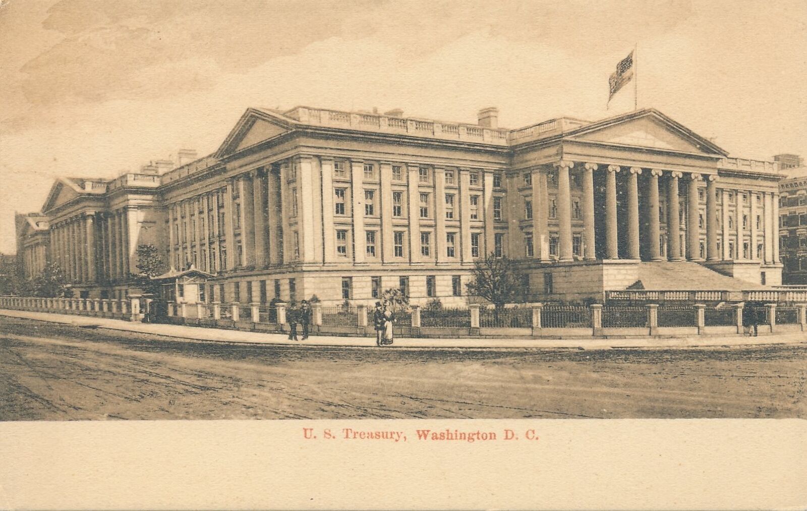 WASHINGTON DC - U.S. Treasury - udb (pre 1908)