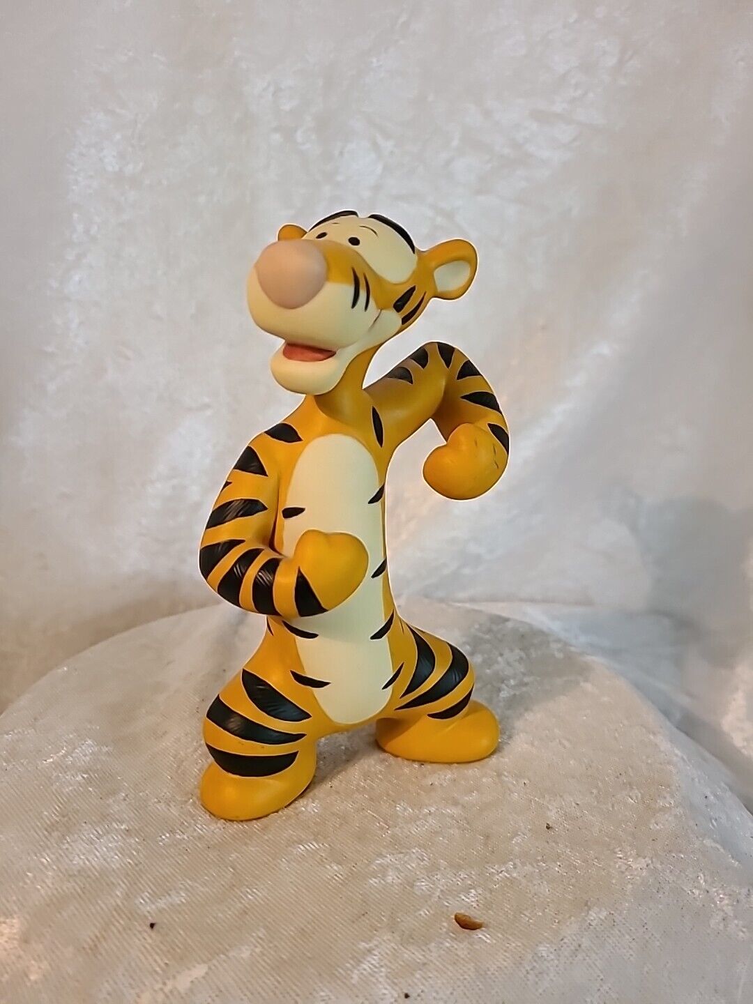 Vintage Dancing Tigger Figurine Ceramic Disney World Winnie the Pooh Collectible