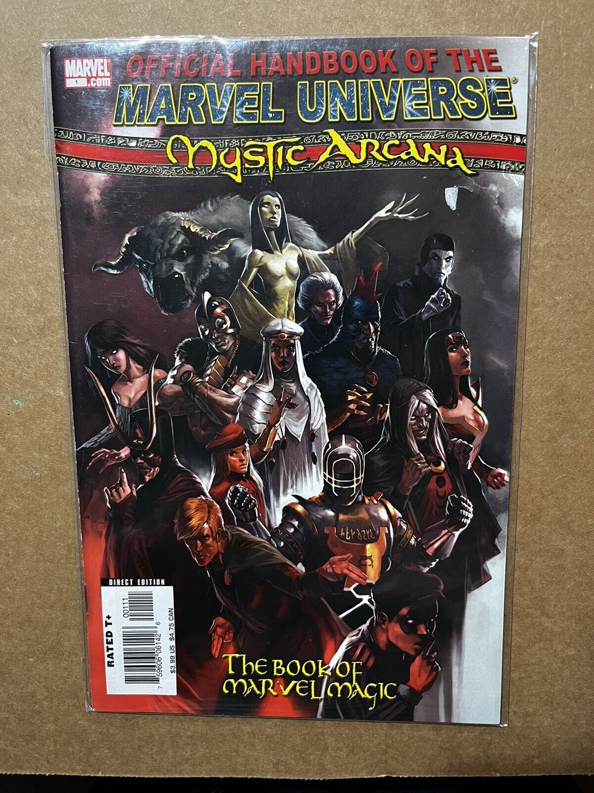 Official Handbook of the Marvel Universe Mystic Arcana NM 2007