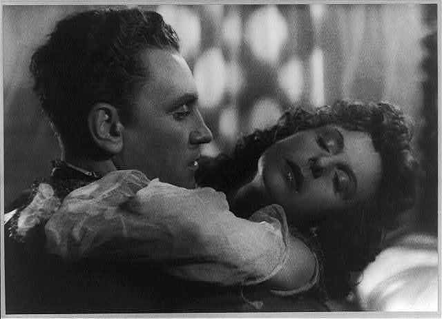 Still Motion Picture,Tiefland,Leni Riefenstahl,Martha,Embracing,1944,Opera