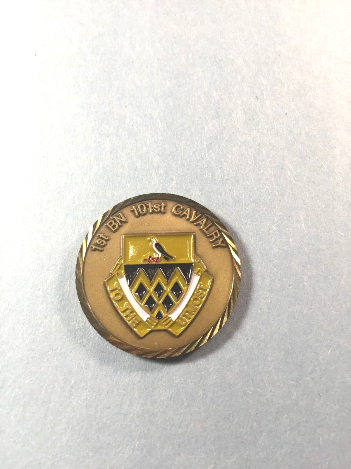 US Army Challenge Coin - 1st BN, 101st Cavalry