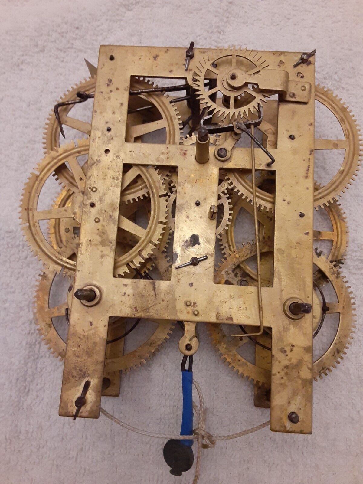 4 Antique Weight Driven Movements