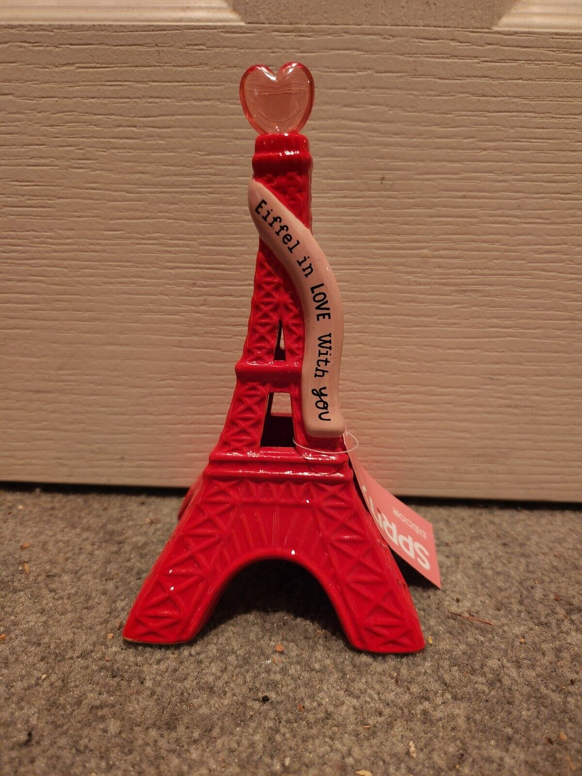 Target Spritz Valentine’s Day 2024 Red Ceramic Eiffel Tower Eiffel In Love