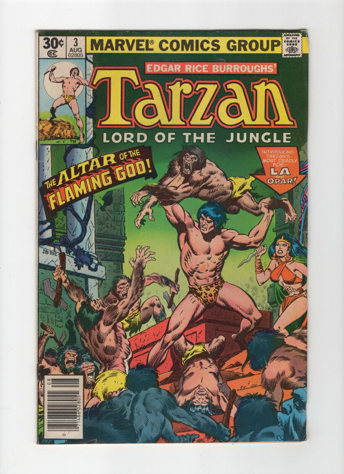 Tarzan #3 (Marvel Comics, 1977)