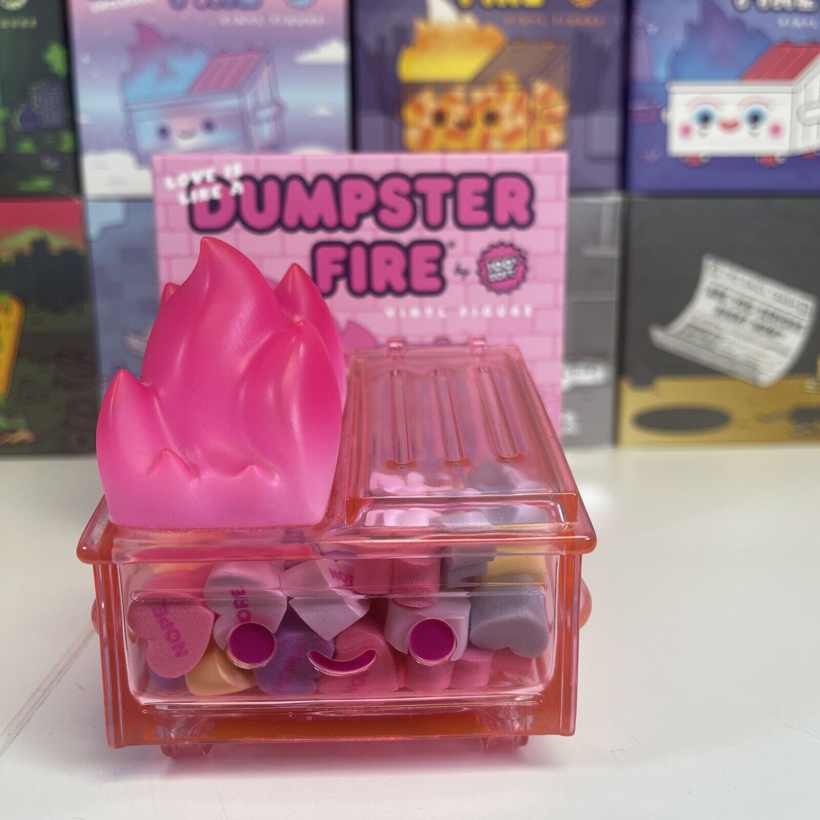 Dumpster Fire By 100% Soft: Love is Like a Dumpster Fire - Valentines 2021