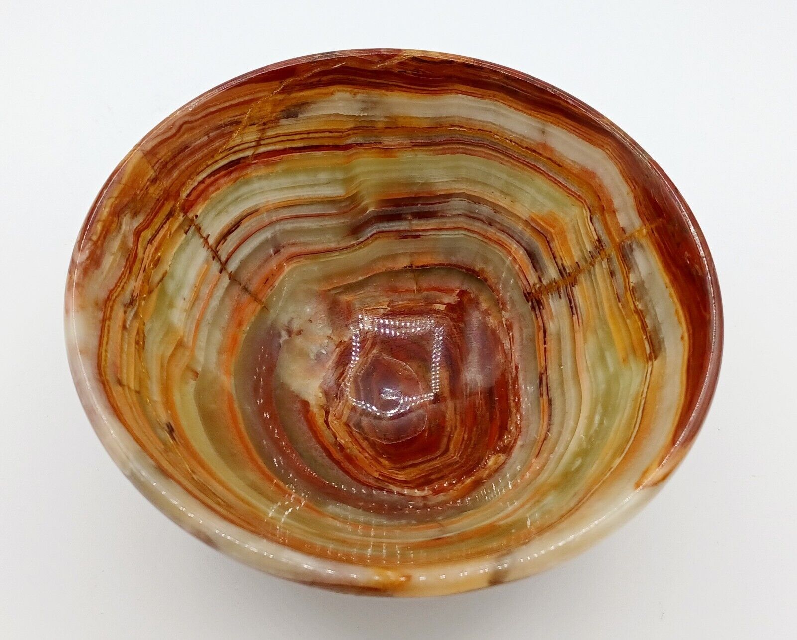 Alabaster Natural Stone Handmade Bowl 5\