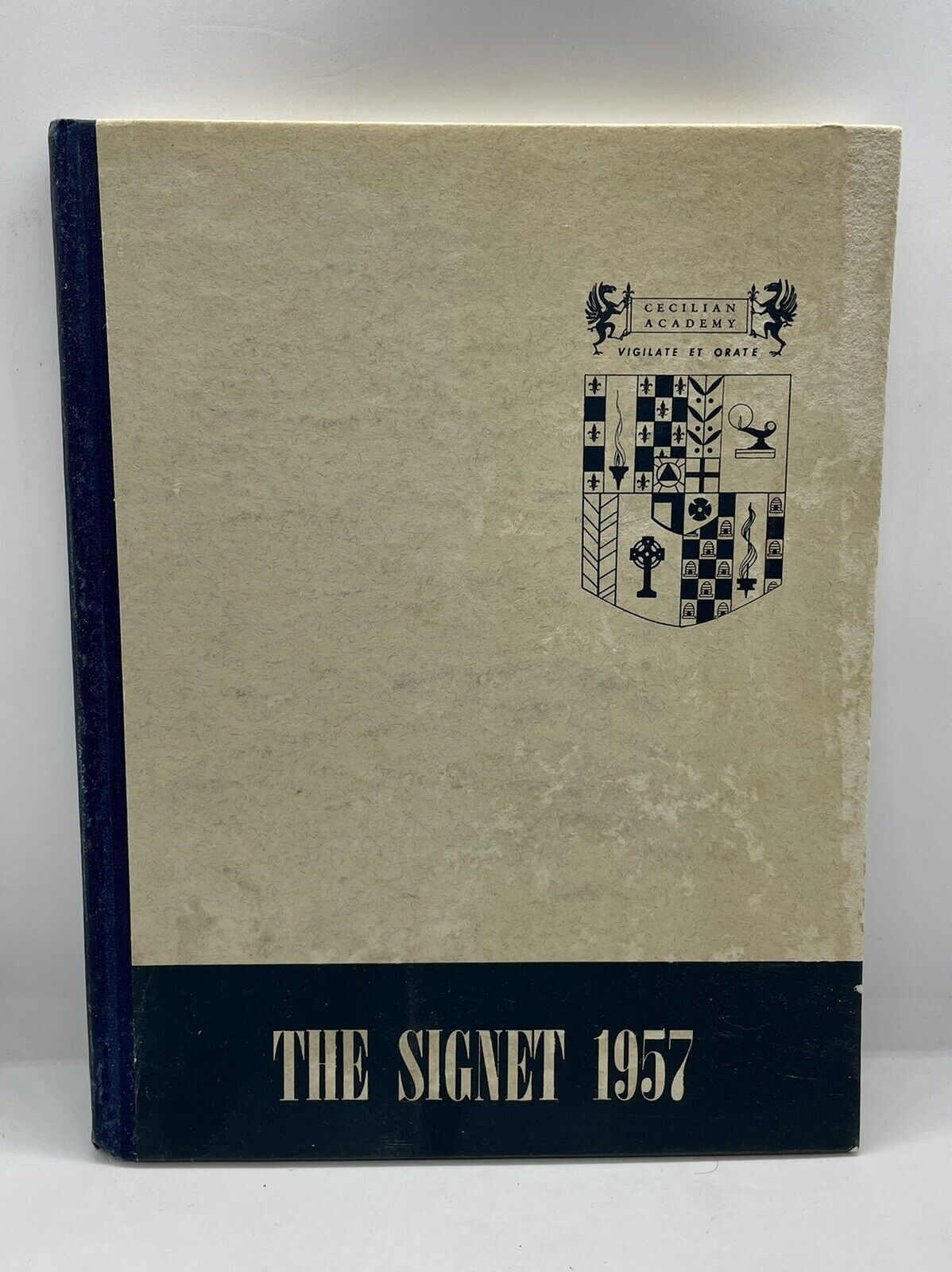Vintage 1957 The Signet: The Cecilian Academy Philadelphia Yearly Recap Book