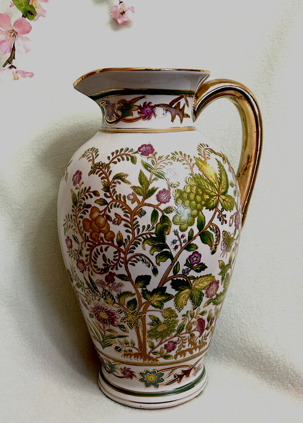 Vintage Chinese Vase  13” tall