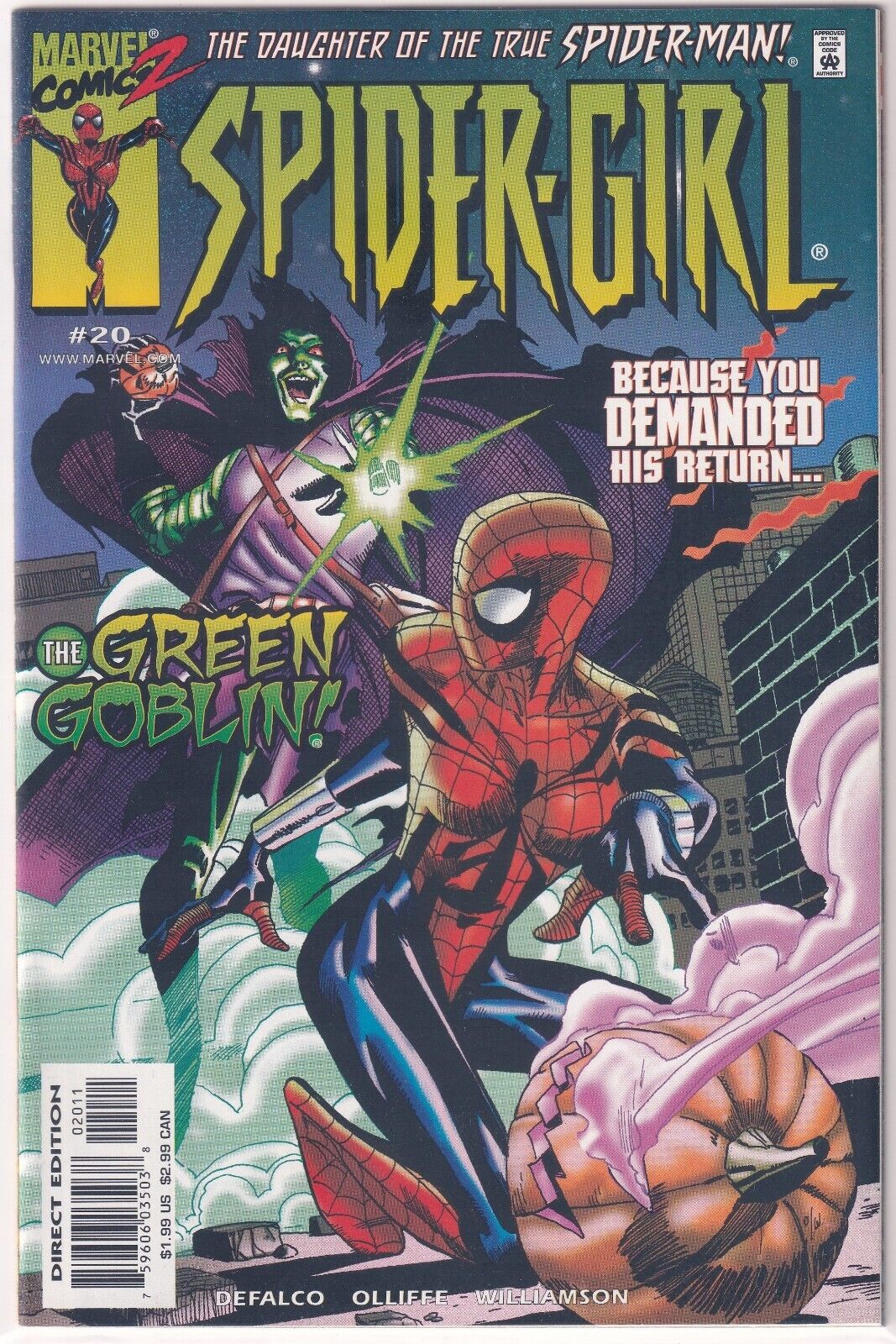 Spider-Girl  (1999) #20 NM Marvel Comics