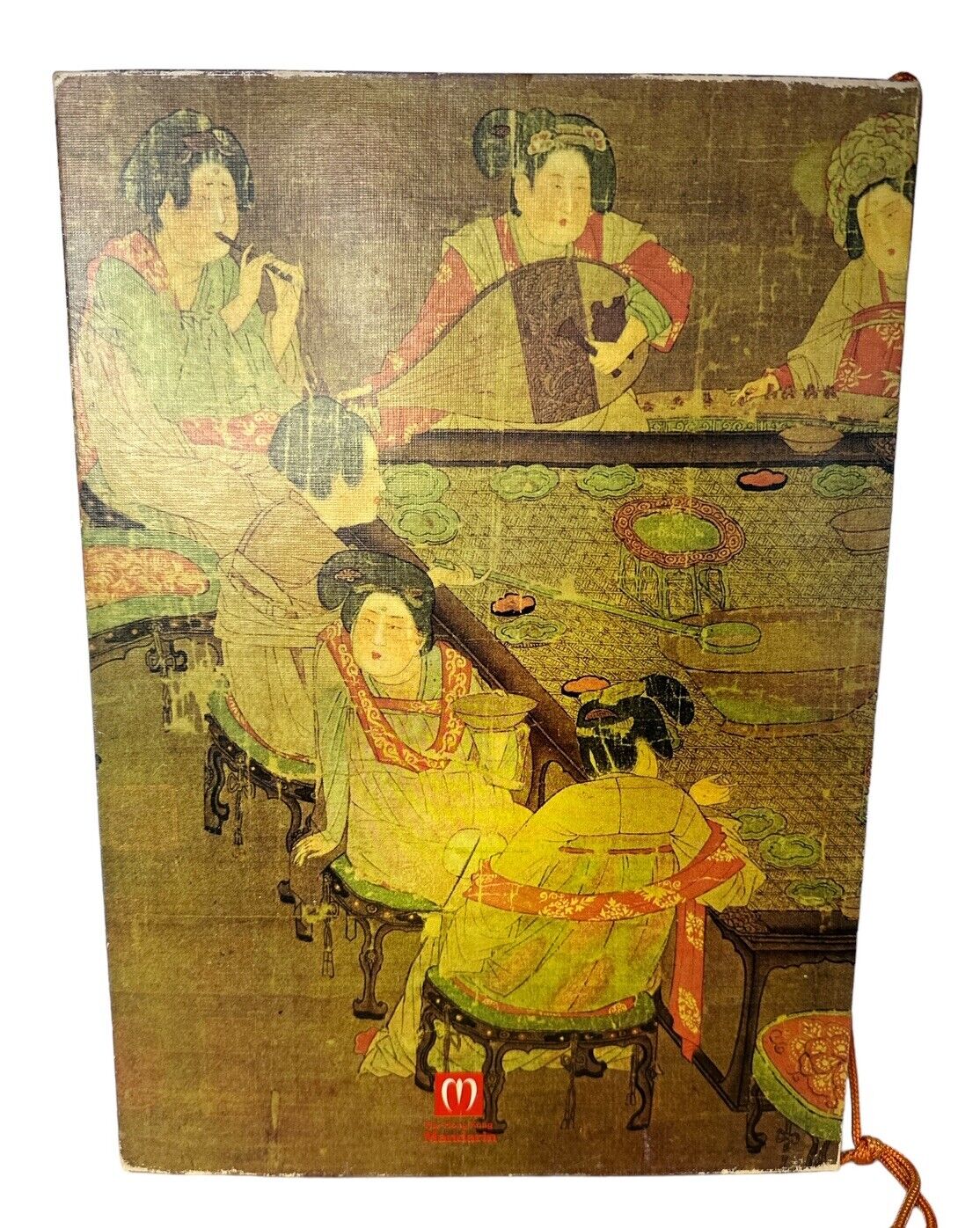 Vtg 1980’s Tang Dynasty Imperial Palace Painting MANDARIN Hotel Dinner Menu