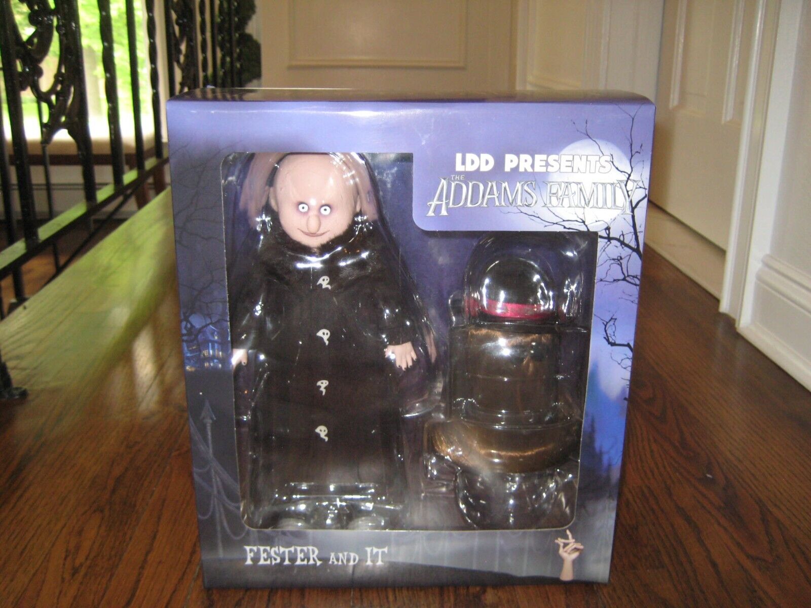 Mezco Toyz  LDD The Addams Family: Fester and It Living Dead Dolls Wednesday