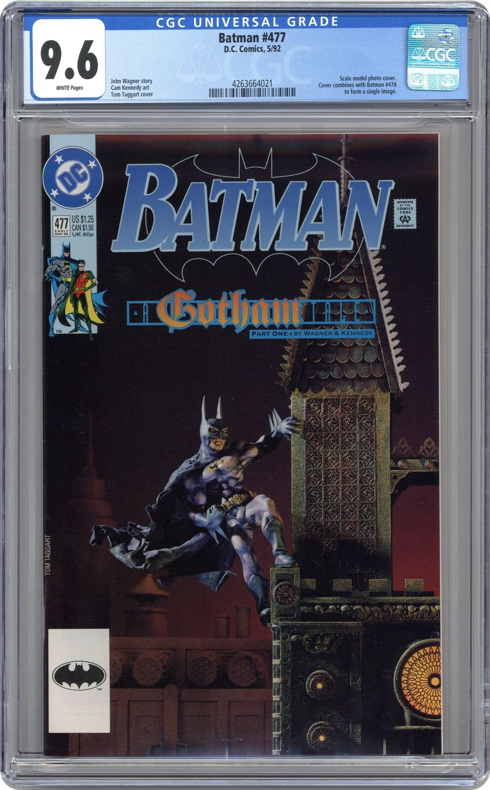 Batman #477 CGC 9.6 1992 4263664021
