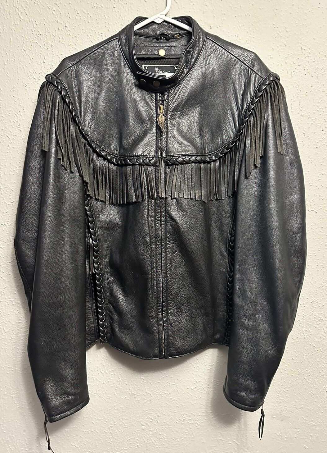 Vintage Willie G Harley Davidson Leather Jacket Sz L Rare 1980s