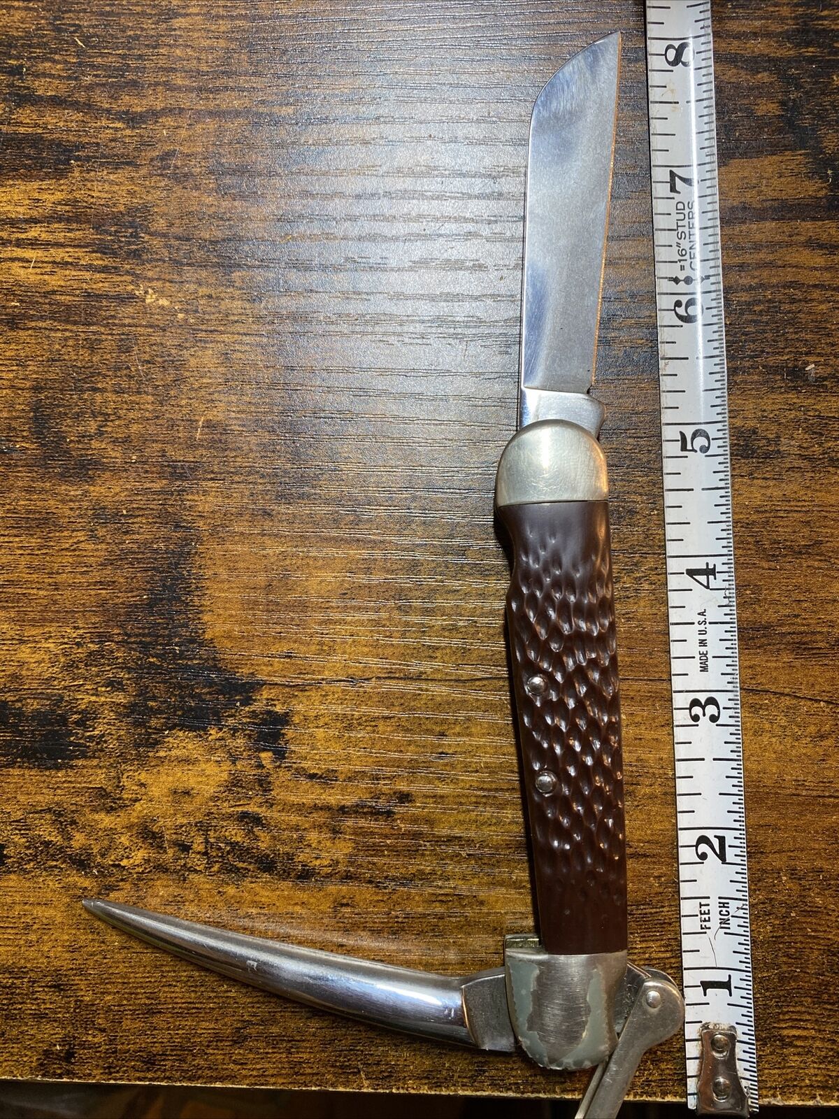 Vintage Camillus Marlin Spike Rigging Sailor Pocket Knife